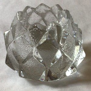 Orrefors - Crystal Candle Holder